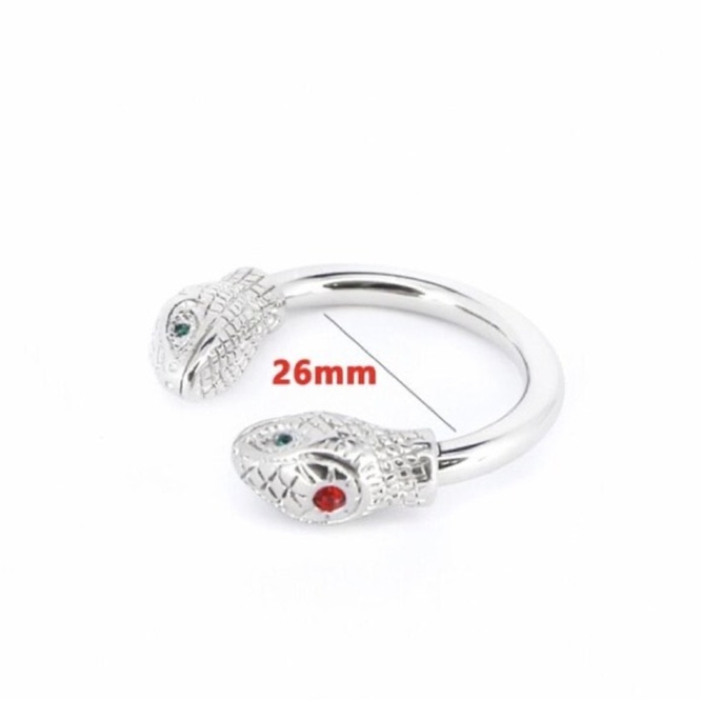 Men’s Stainless Steel Snake glans ring - Picture 3 of 7